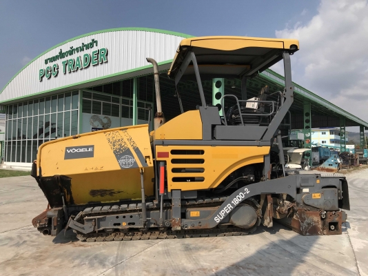 ขายรถปูยาง VOGELE Super 1800-2 นำเข้าจากยุโรป รถสวย ขายถูกครับ ขายรถปูยาง VOGELE Super 1800-2 นำเข้าจากยุโรป รถสวย ขายถูกครับ