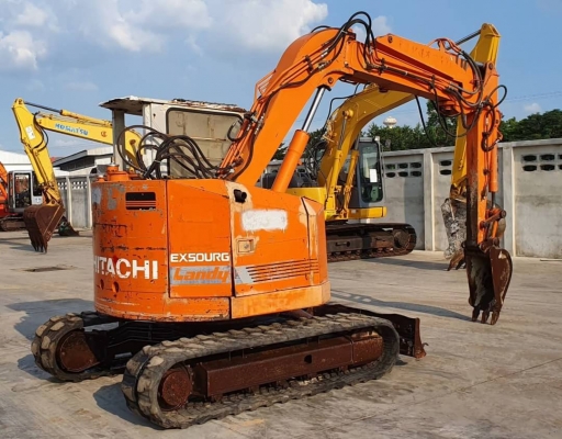 ขายด่วน285,000บาทแบคโฮขนาด5ตันHITACHIEX50เทียบเท่าPC50คลนโทลน้ำมันปั้มนี้วเร็วแรงไม่โหลดเครื่อง 3สูบ อีซูซูรถนอกเพื่งนำเข้ามาใหม่จากญี่ปุ่นยังไม่ได้ใช้ในไทยเลย