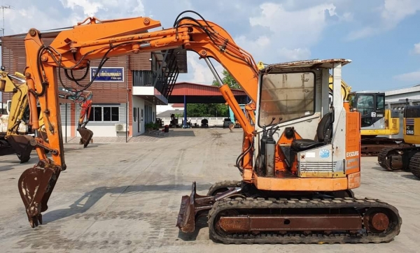 ขายด่วน285,000บาทแบคโฮขนาด5ตันHITACHIEX50เทียบเท่าPC50คลนโทลน้ำมันปั้มนี้วเร็วแรงไม่โหลดเครื่อง 3สูบ อีซูซูรถนอกเพื่งนำเข้ามาใหม่จากญี่ปุ่นยังไม่ได้ใช้ในไทยเลย