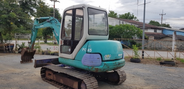 รถขุดโคมัสสุPC45-1เก่าญี่ปุ่น