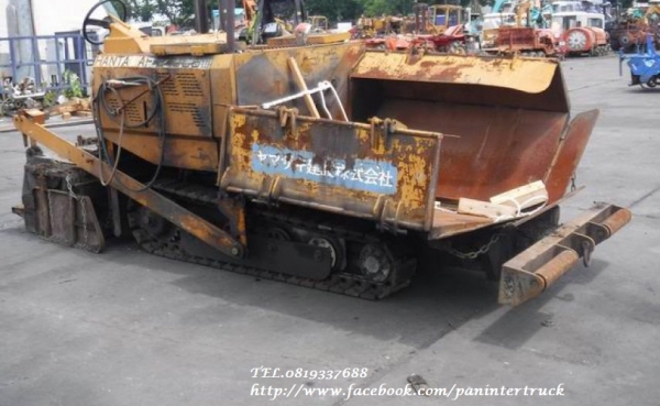 สินค้าเก่านอก ขายถูกด่วนๆรถปูยาง HANTA  AF-240CS III /ปูยางได้กว้างถึง2.40 เมตร :สินค้าเก่านอก ขายตามสภาพ