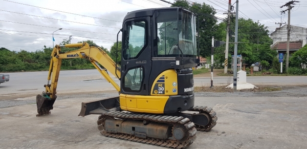 รถขุดโคมัสสุPC30MR2เก่าญี่ปุ่น