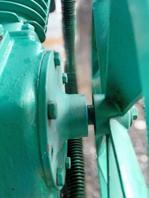 หัวปั๊มลม fusheng TA80 ขนาด5แรงม้า3สูบ สภาพดีมากๆ พร้อมรับประกัน6เดือน