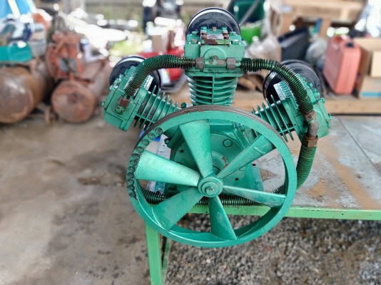 หัวปั๊มลม fusheng TA80 ขนาด5แรงม้า3สูบ สภาพดีมากๆ พร้อมรับประกัน6เดือน