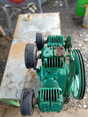 หัวปั๊มลม fusheng TA80 ขนาด5แรงม้า3สูบ สภาพดีมากๆ พร้อมรับประกัน6เดือน