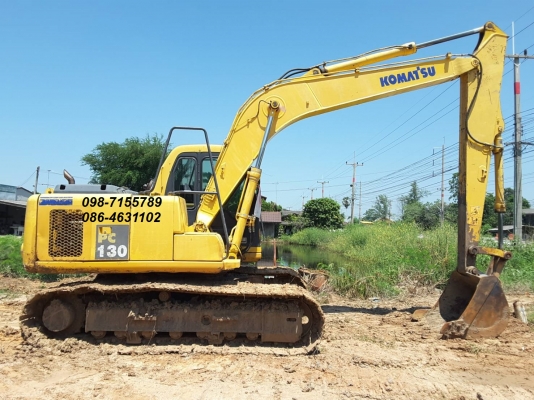 ขาย!! &gt;&gt;&gt; Komatsu PC130 รุ่น 6K รถสวยเลย ซื้อไปลงงานโลด 11,xxx ชั่วโมง &lt;&lt;&lt; เบอร์ติดต่อ 098-7155789 086-4631102