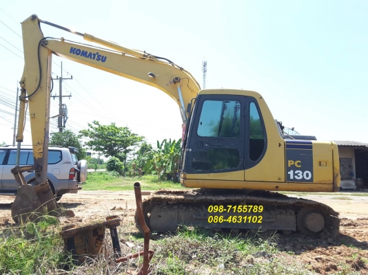 ขาย!! &gt;&gt;&gt; Komatsu PC130 รุ่น 6K รถสวยเลย ซื้อไปลงงานโลด 11,xxx ชั่วโมง &lt;&lt;&lt; เบอร์ติดต่อ 098-7155789 086-4631102