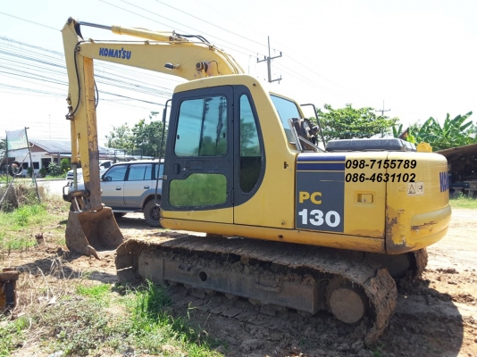 ขาย!! &gt;&gt;&gt; Komatsu PC130 รุ่น 6K รถสวยเลย ซื้อไปลงงานโลด 11,xxx ชั่วโมง &lt;&lt;&lt; เบอร์ติดต่อ 098-7155789 086-4631102