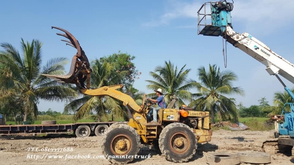 สินค้าเก่านอก ขายถูกด่วนๆ รถตักล้อยางKOMATSU JH30Bขับเคลื่อน2เพลา /เลี้ยวล้อ /สินค้าเก่านอก ขายตามสภาพ
