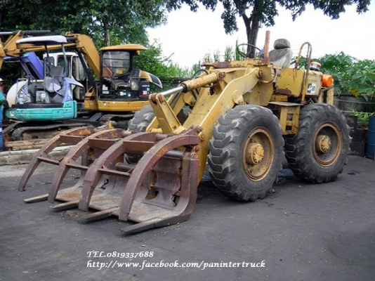 สินค้าเก่านอก ขายถูกด่วนๆ รถตักล้อยางKOMATSU JH30Bขับเคลื่อน2เพลา /เลี้ยวล้อ /สินค้าเก่านอก ขายตามสภาพ