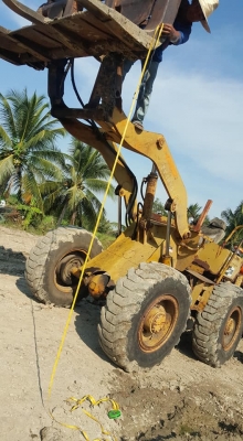 สินค้าเก่านอก ขายถูกด่วนๆ รถตักล้อยางKOMATSU JH30Bขับเคลื่อน2เพลา /เลี้ยวล้อ /สินค้าเก่านอก ขายตามสภาพ