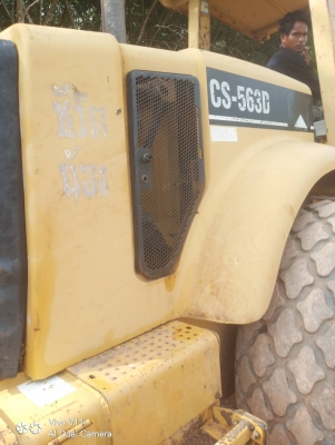 ขาย 790,000 รถบด CAT CS-563D เล่มทะเบียน ขนาด 10 ตัน เครื่องดี ปั้มสั่นแรง เอวแน่น 2 เพลา ยางดี รถสวยพร้อมใช้ เอกสารเล่มพร้อมโอน  รถอยู่ พนมสารคาม 090-772-3710 090-772-3708