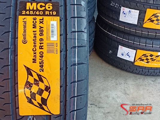 CONTINENTAL MC6 245/40R19 ยางใหม่ปี19 ลดราคาพิเศษ