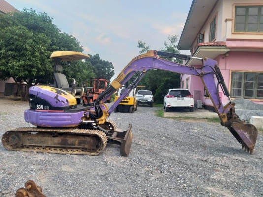 ขายรถแมคโค CAT 304CR แทรคเหล็ก คอนโทรลสั้น ปั้มนิ้ว ไปบืปิ้ง ติอต่อ 098-7962549