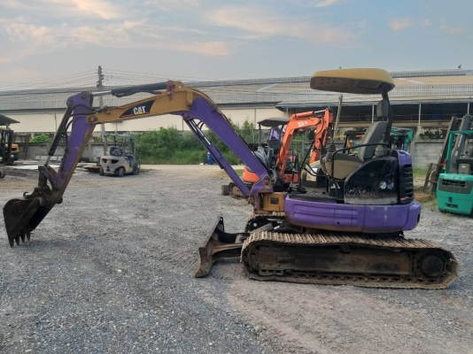 ขายรถแมคโค CAT 304CR แทรคเหล็ก คอนโทรลสั้น ปั้มนิ้ว ไปบืปิ้ง ติอต่อ 098-7962549