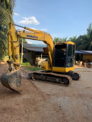 Komatsu PC78US-8 มีใบมีด ไลน์หัวเจาะ สวยๆค่ะ