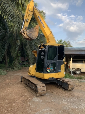 Komatsu PC78US-8 มีใบมีด ไลน์หัวเจาะ สวยๆค่ะ