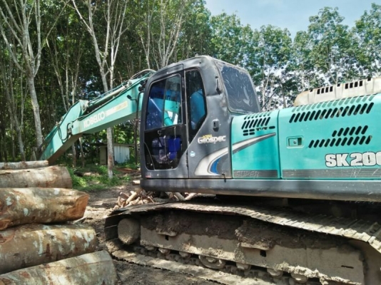 ขายKOBELCO SK200-8YN12SUPER ไมล์17000ชม.เอกสารชุดจดทะเบียนราคา 1,300,000