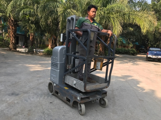 ขายรถกระเช้า JLGไฟฟ้า สูง6เมตร สวยเดิมจากญี่ปุ่นยังไม่เคยใช้ในไทย 99,000เท่านั้น