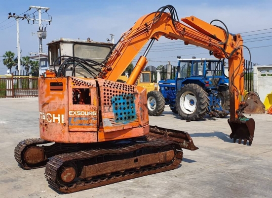 ขายด่วน285,000บาทแบคโฮขนาด5ตันHITACHIEX50แทคเหล็กหัวเก๋งเทียบเท่าPC50คลนโทลน้ำมันปั้มนี้วเร็วแรงไม่โหลดเครื่อง 3สูบ อีซูซูรถนอกเพื่งนำเข้ามาใหม่จากญี่ปุ่นยังไม่ได้ใช้ในไทยเลยมีลายหัวกะแทกบูมอาม์สวยเอวแน่นชั่วโม่งทำงานน้อยชั่วโม่งเอกสารอินวอย