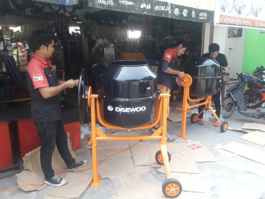 เครื่องโม่ปูน เครื่องโม่ปูนผสมอาหารสัตว์ เครื่องผสมอเนกประสงค์ ขนาด180ลิตร