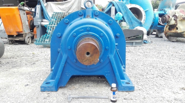 มอเตอร์เกียร์ทดรอบช้าญี่ปุ่น SUMITOMO JAPAN ขนาด 7.5 HP อัตราทด 1 : 559 (2.5 rpm) เพลาออกโต 5.5&rdqu มอเตอร์เกียร์ทดรอบช้าญี่ปุ่น SUMITOMO JAPAN ขนาด 7.5 HP อัตราทด 1 : 559 (2.5 rpm) เพลาออกโต 5.5&rdqu