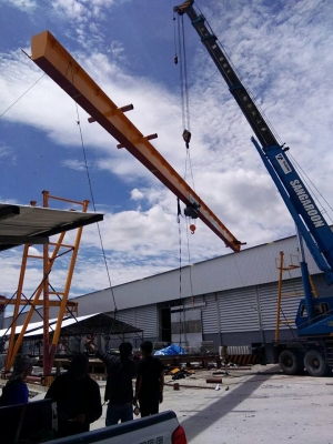 ติดตั้งออกแบบเครน ติดตั้งในโรงงาน ติดตั้งออกแบบเครน ติดตั้งในโรงงาน