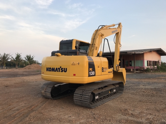 ขาย KOMATSU PC130-8 กล้องหลัง สภาพสวยๆ 3300 ชั่วโมง(PM7000ชม) ชมรถได้ทุกวัน สนใจติดต่อ 081-4283210