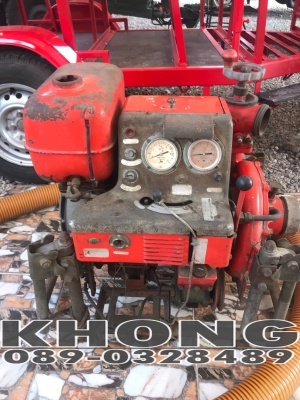 ขายด่วน เครื่องสูบน้ำแบบสนาม 2สูบ เบนซิล ดูด3นิ้วแรงดันดี ใช้ในพื้นที่แคบ ยกง่าย สตาร์จไฟฟ้าของนอก ขาย 20000 บาท