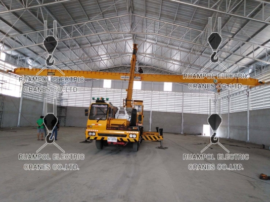 ออกแบบเครนไฟฟ้าอุตสาหกรรม รับประกอบ ติดตั้ง เครนไฟฟ้า เครนโรงงาน