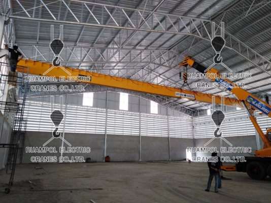 ออกแบบเครนไฟฟ้าอุตสาหกรรม รับประกอบ ติดตั้ง เครนไฟฟ้า เครนโรงงาน