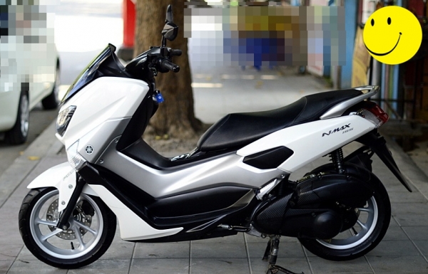 N Max สีขาว ล้อแม็กซ์ เครื่องเดิมดี สีสวย 47900