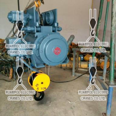 รอกไฟฟ้า อุปกรณ์ยกของติดตั้ง