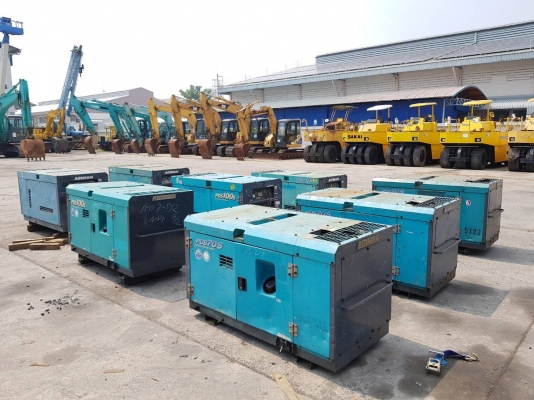 มาใหม่วันนี้ 8ตัว ปั้มลม AIRMAN PDS70S PDS100S ล๊อตนี้ 2,000-3,000ชม. สภาพภายในสวยๆทุกตัว