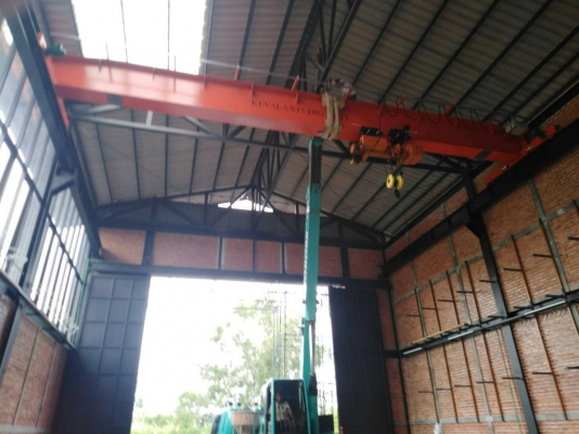 รับออกแบบเครน จำหน่าย ติดตั้ง เครนโรงงาน