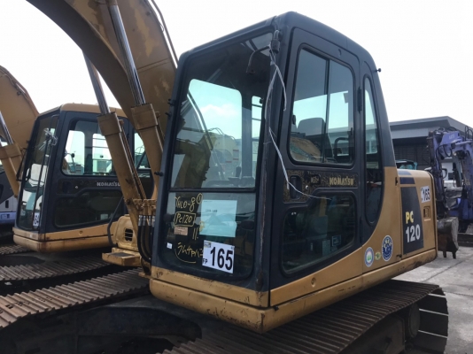 KOMATSU PC120-6E นำเข้าจากญี่ปุ่น สวยสภาพดีมาก ติดต่อ ผึ้ง 095-0563605