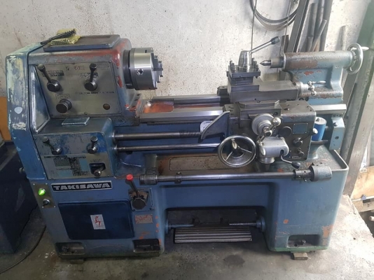 ขายถูกๆ เครื่องกลึงมือสองญี่ปุ่น(เก่านอก-แห้งๆญี่ปุ่น) Takisawa TSL-550D นิ่งๆ แน่นๆ ครับ ขายถูกๆ เครื่องกลึงมือสองญี่ปุ่น(เก่านอก-แห้งๆญี่ปุ่น) Takisawa TSL-550D นิ่งๆ แน่นๆ ครับ