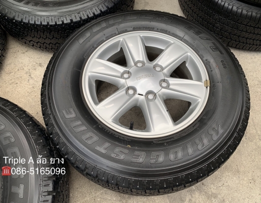 ล้อแม็ก ISUZU D-Max All New ขอบ 16 แถมยาง 245-70-16 Bridgestone ล้อแม็ก ISUZU D-Max All New ขอบ 16 แถมยาง 245-70-16 Bridgestone