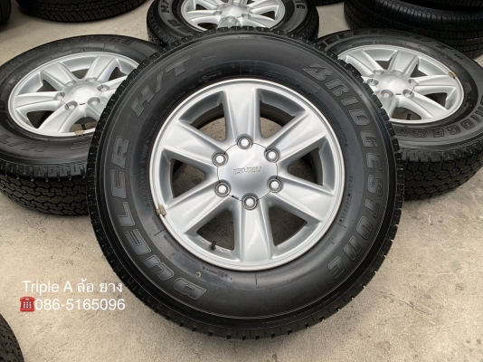 ล้อแม็ก ISUZU D-Max All New ขอบ 16 แถมยาง 245-70-16 Bridgestone ล้อแม็ก ISUZU D-Max All New ขอบ 16 แถมยาง 245-70-16 Bridgestone