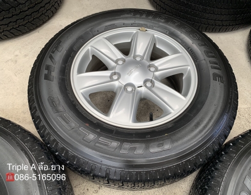 ล้อแม็ก ISUZU D-Max All New ขอบ 16 แถมยาง 245-70-16 Bridgestone ล้อแม็ก ISUZU D-Max All New ขอบ 16 แถมยาง 245-70-16 Bridgestone