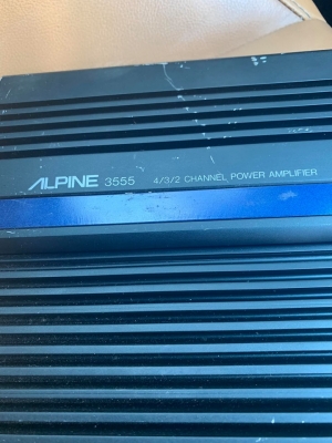 ขายALPINE 3555 50x4 สภาพดี ขายALPINE 3555 50x4 สภาพดี
