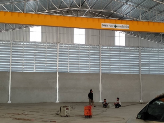 ผลิตติดตั้งเครนโรงงาน เครนอุตสาหกรรม เครนไฟฟ้า ทุกขนาด