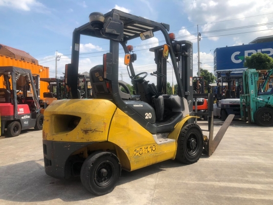 ใหม่ Komatsu FG20C-17 ขนาดยก2ตัน เสาสูง3เมตร งาเท ฮิ๊งฟอร์ค เครื่องยนตร์เบนซิล รถปี2011 นำเข้าโดยตรงจากญี่ปุ่น