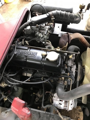 ขายถูกมาก Nissan J01 ขนาดยก1.5ตัน เสายกสูง3เมตร เครื่องยนต์เบนซิล เครื่องแน่น พร้อมใช้งาน