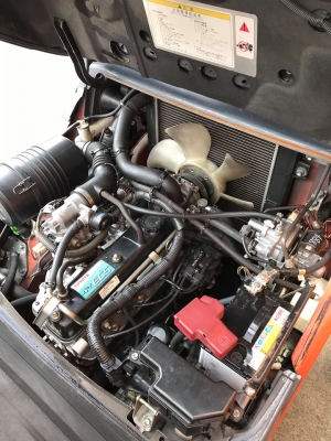 ใหม๋ Toyota 8FGL15 ขนาดยก1.5ตัน เสายกสูง3เมตร เครื่องยนต์เบนซิล+แก๊สLPGจากโรงงานญี่ปุ่น