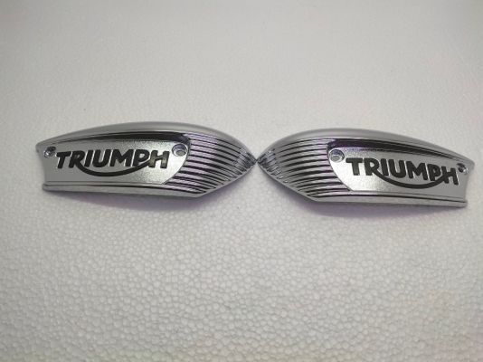โลโก้ติดข้างถัง triumph งานมือหนึ่ง