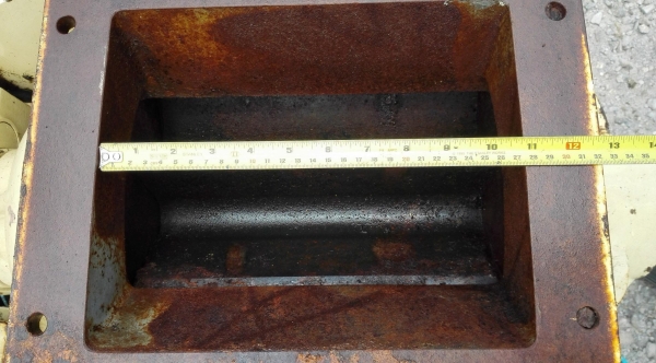 โรตารี่วาล์ว(แอร์ล็อค) Rotary Valve Buhler GERMANY ปากท่อ 10&rdquo;x 9&rdquo; พร้อมชุดมอเตอร์เกียร์ 