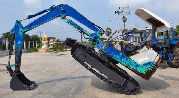 ขายด่วนรถแบคโฮIHI45Jเทียบเท่าPC45รถนอกสถาพดีคอลโทลสั้นน้ำมันบั้มนิ้วพร้อมใช้รถเพิ่งนำเข้ามายังไม่เคยใช้งานในเมืองไทยเลย