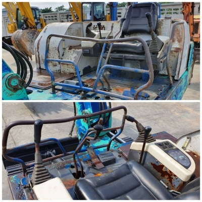 ขายด่วนรถแบคโฮIHI45Jเทียบเท่าPC45รถนอกสถาพดีคอลโทลสั้นน้ำมันบั้มนิ้วพร้อมใช้รถเพิ่งนำเข้ามายังไม่เคยใช้งานในเมืองไทยเลย