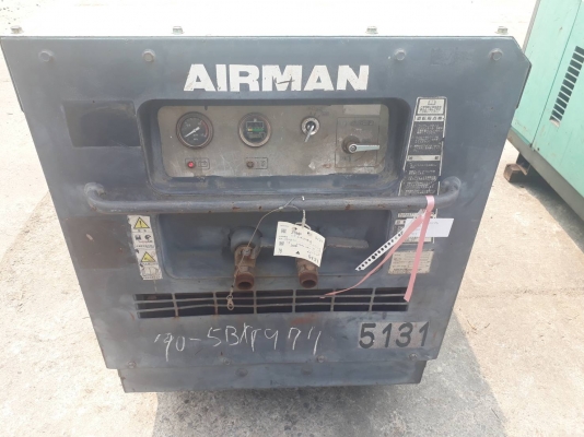 ปั๊มลม 7 บาร์ Airman PDS70S-5B1 ปี2005 3042ชม.